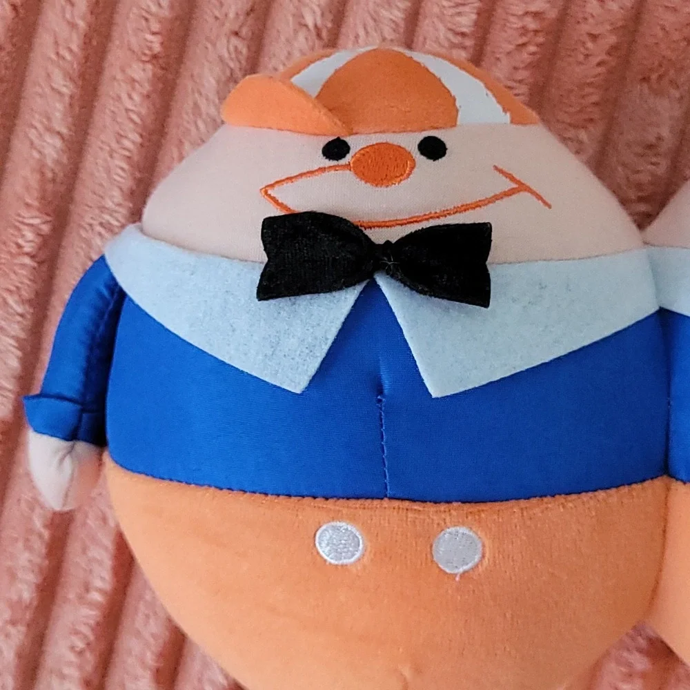 Disney Store Mary Blair Alice in‎ Wonderland Tweedle Dee and Tweedle Dum Plush